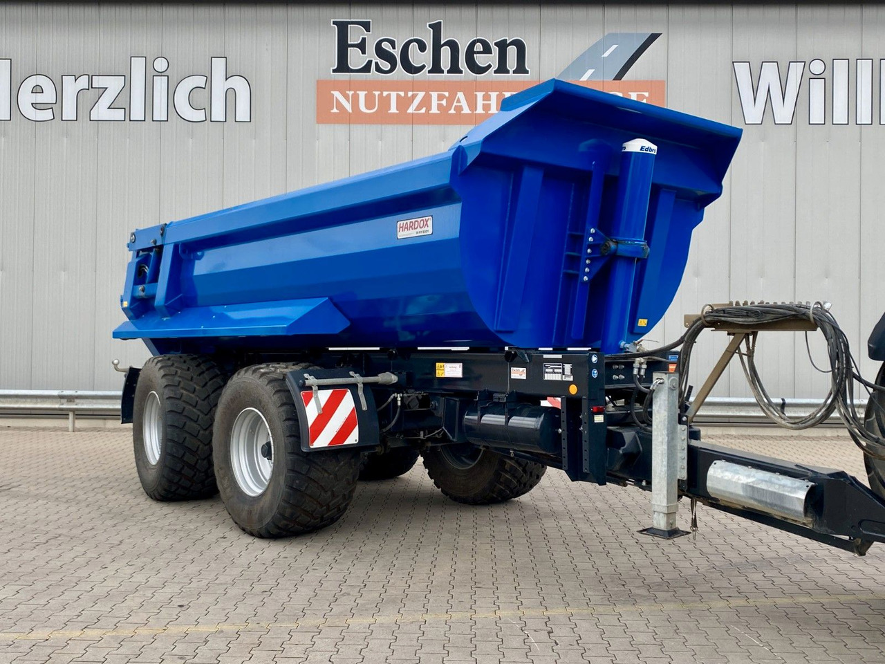 Kipper aanhangwagen Kröger MUP 20 HP | Agroliner HARDOX 12,7m³*Lift