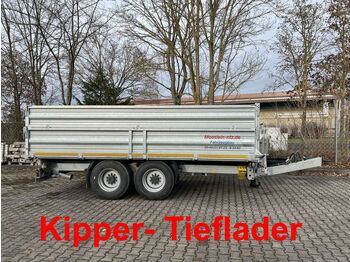 Möslein  14 t Tandemkipper- Tieflader, Neuwertig  - Kipper aanhangwagen