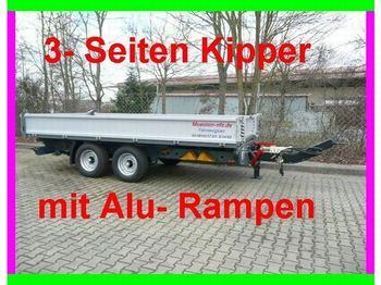 Möslein Tandem  Kipper mit Rampen - Kipper aanhangwagen