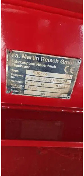 Kipper aanhangwagen Reisch 3- Achs 3-Seiten 20 m³ Kippanhänger Alu/Stahl 3- Achs 3-Seiten 20 m³ Kippanhänger Alu/Stahl