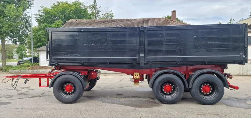 Kipper aanhangwagen Reisch 3- Achs 3-Seiten 20 m³ Kippanhänger Alu/Stahl 3- Achs 3-Seiten 20 m³ Kippanhänger Alu/Stahl