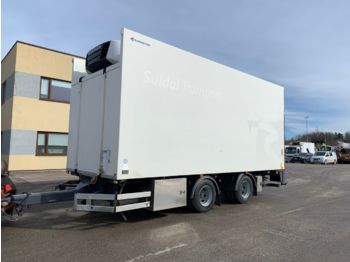 Koelwagen aanhangwagen ISTRAIL 2-axel + LIFT +DOUBLE STOCK