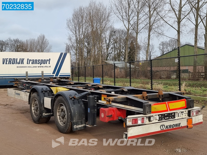 Containertransporter/ Wissellaadbak aanhangwagen Krone ZZ: afbeelding 3