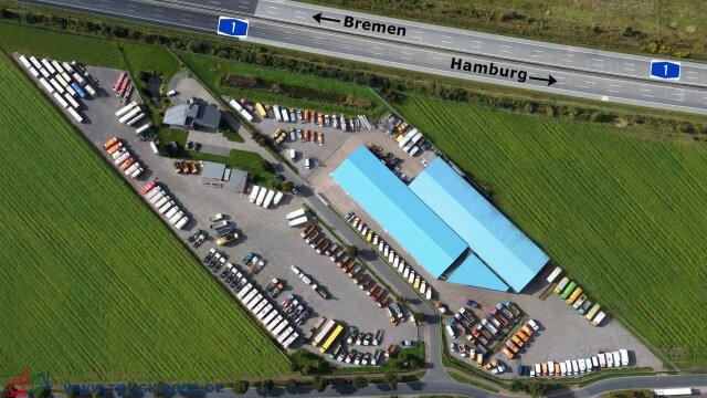 Containertransporter/ Wissellaadbak aanhangwagen Krone ZZ18 XF0 eLE10 Box Carrier - Luft - BPW Achsen: afbeelding 6