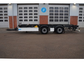 Containertransporter/ Wissellaadbak aanhangwagen Krone ZZW18: afbeelding 1