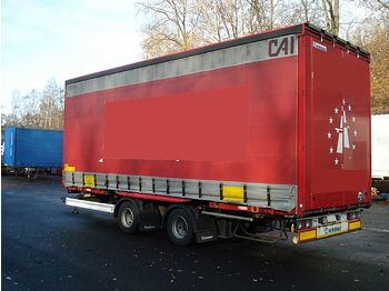 Containertransporter/ Wissellaadbak aanhangwagen Krone ZZW 18 Jumbo Volumen 7,82 Code EN 12642 XL: afbeelding 1