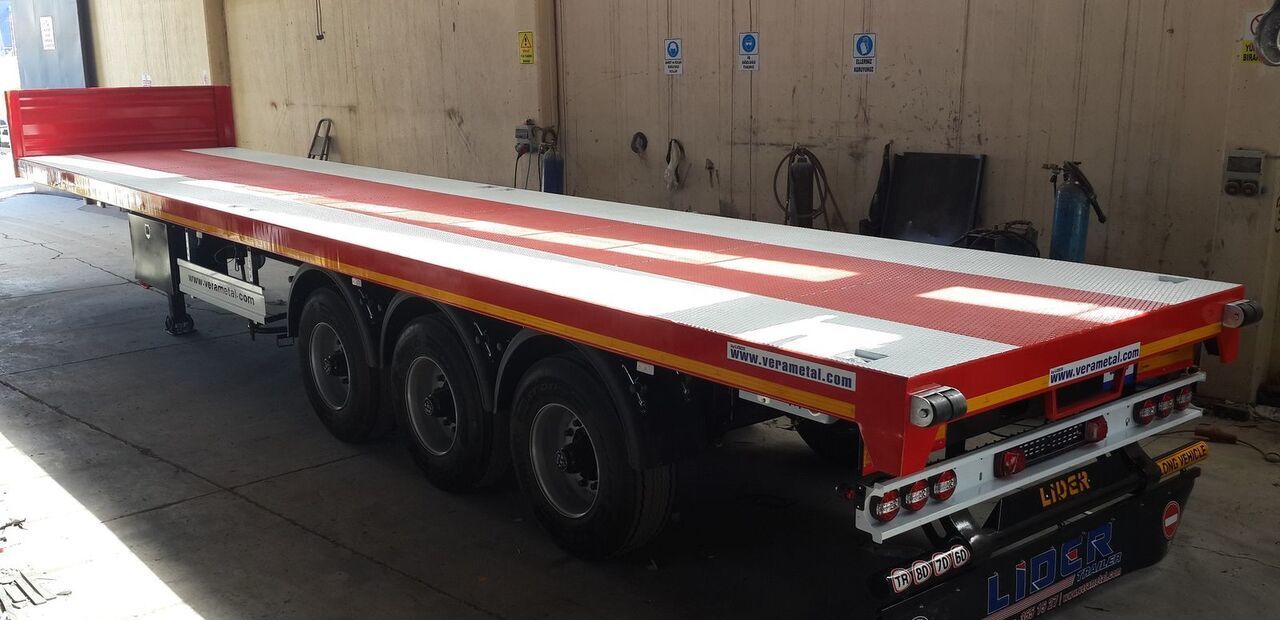 Nieuw Open/ Plateau aanhangwagen LIDER 2023 YEAR NEW TRAILER FOR SALE (MANUFACTURER COMPANY): afbeelding 9