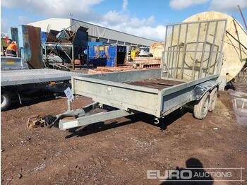  Indespension 12' x 6' Twin Axle Plant Trailer, Ramp - Machinetransporter