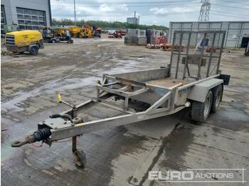  Indespension 2.7 Ton Twin Axle Plant Trailer, Ramp - Machinetransporter