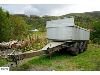 Kipper aanhangwagen Maur 3 axle tipper trailer. Repair object.: afbeelding 1