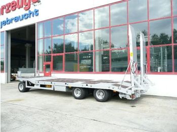 Dieplader aanhangwagen voor het vervoer van zwaar materieel Möslein 3 Achs Tieflader mit Verbreiterung 3 m, Neufahrzeug: afbeelding 1