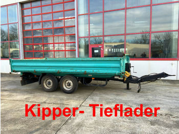 Kipper aanhangwagen Müller-Mitteltal  Tandemkipper- Tieflader: afbeelding 1