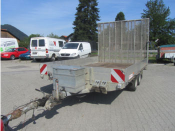 Open/ Plateau aanhangwagen Münz PH20/25 Pritsche mit Auffahr Rampe 2500 kg: afbeelding 1