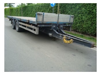 Burg BPA 18 M - Open/ Plateau aanhangwagen