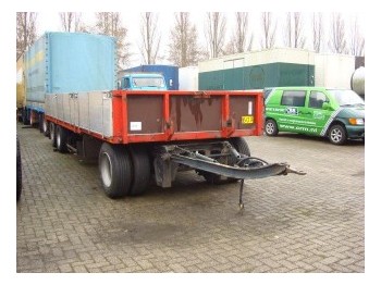 Burg OPEN MET ALUMINIUM BORDEN 3-ASS - Open/ Plateau aanhangwagen