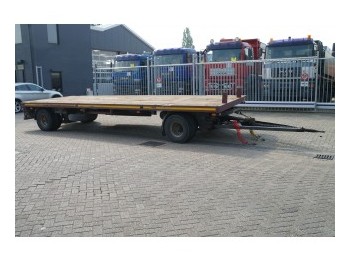 Contar **2 AXLE FLAT TRAILER - Open/ Plateau aanhangwagen