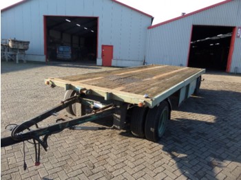 Contar A 1010 LD MET TWISTLOCKS - Open/ Plateau aanhangwagen