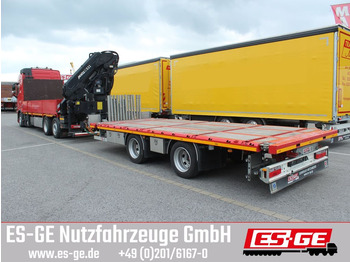ES-GE Tandemanhänger - Containerverr.  - Open/ Plateau aanhangwagen