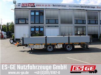 ES-GE Tandemanhänger - Containerverr.  - Open/ Plateau aanhangwagen