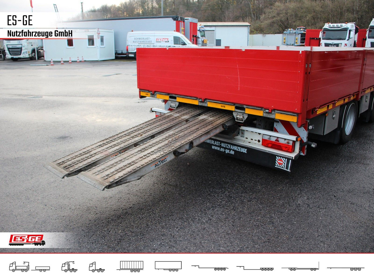 Open/ Plateau aanhangwagen ES-GE Tandemanhänger - Containerverr.