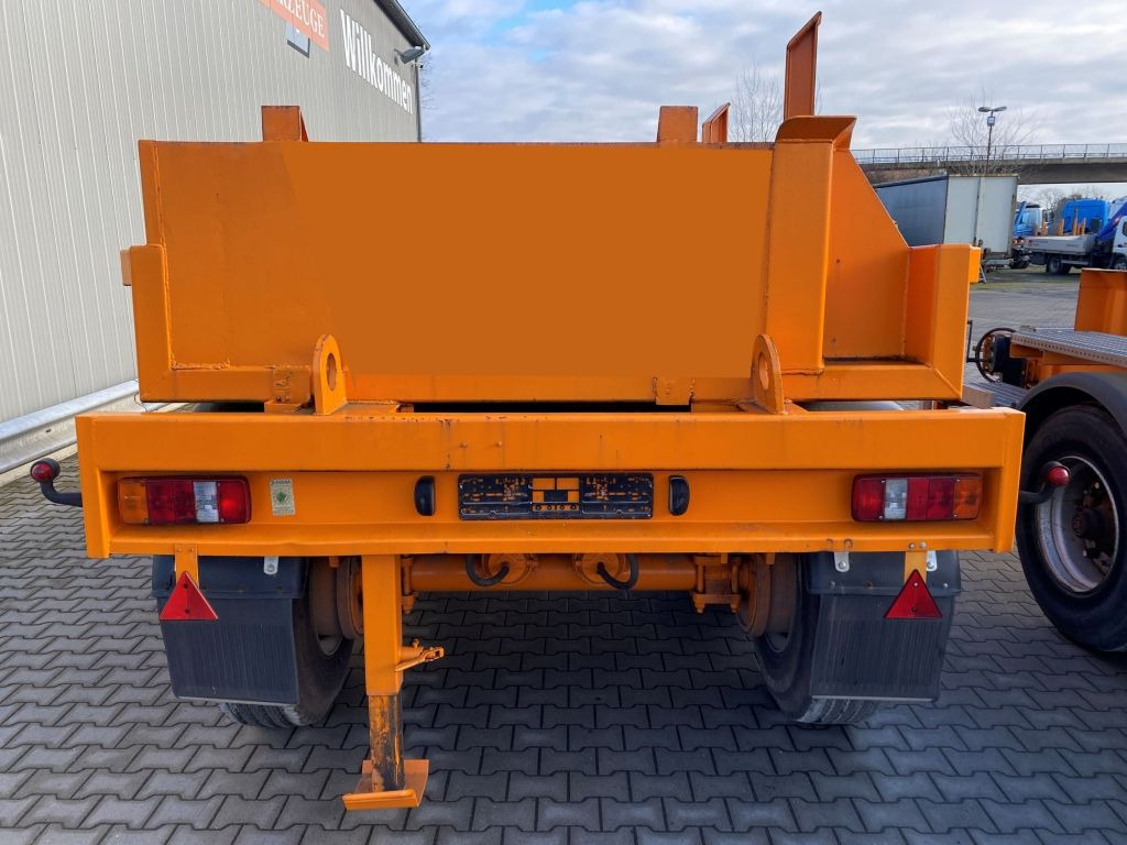 Open/ Plateau aanhangwagen Eggers ZX 18E | 50mm Zugöse*Blatt*Trommel*SAF