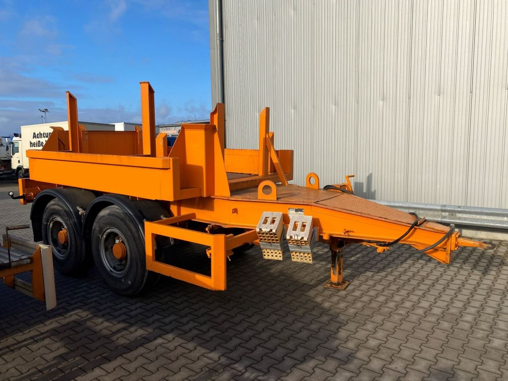 Open/ Plateau aanhangwagen Eggers ZX 18E | 50mm Zugöse*Blatt*Trommel*SAF