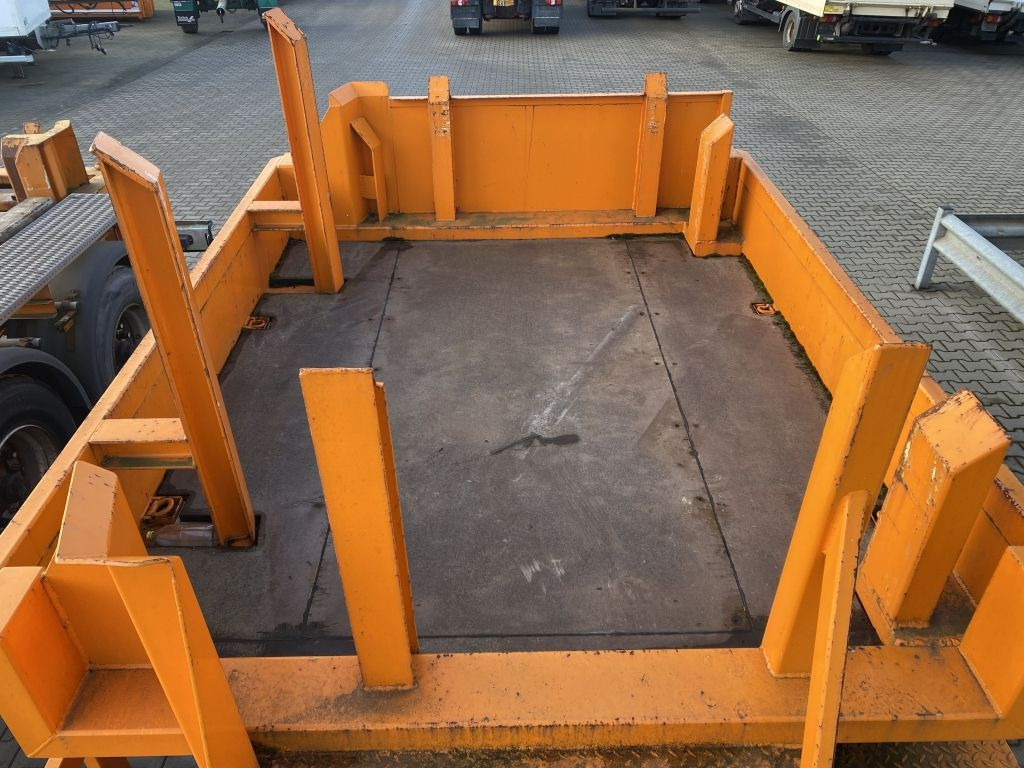 Open/ Plateau aanhangwagen Eggers ZX 18E | 50mm Zugöse*Blatt*Trommel*SAF