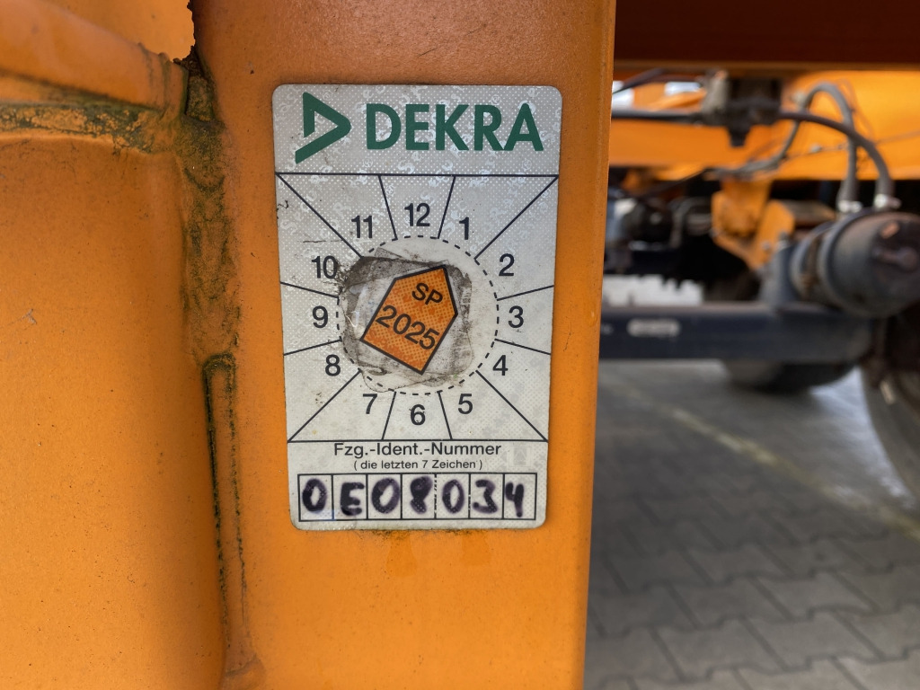 Open/ Plateau aanhangwagen Eggers ZX 18E / für Ballastgewichte