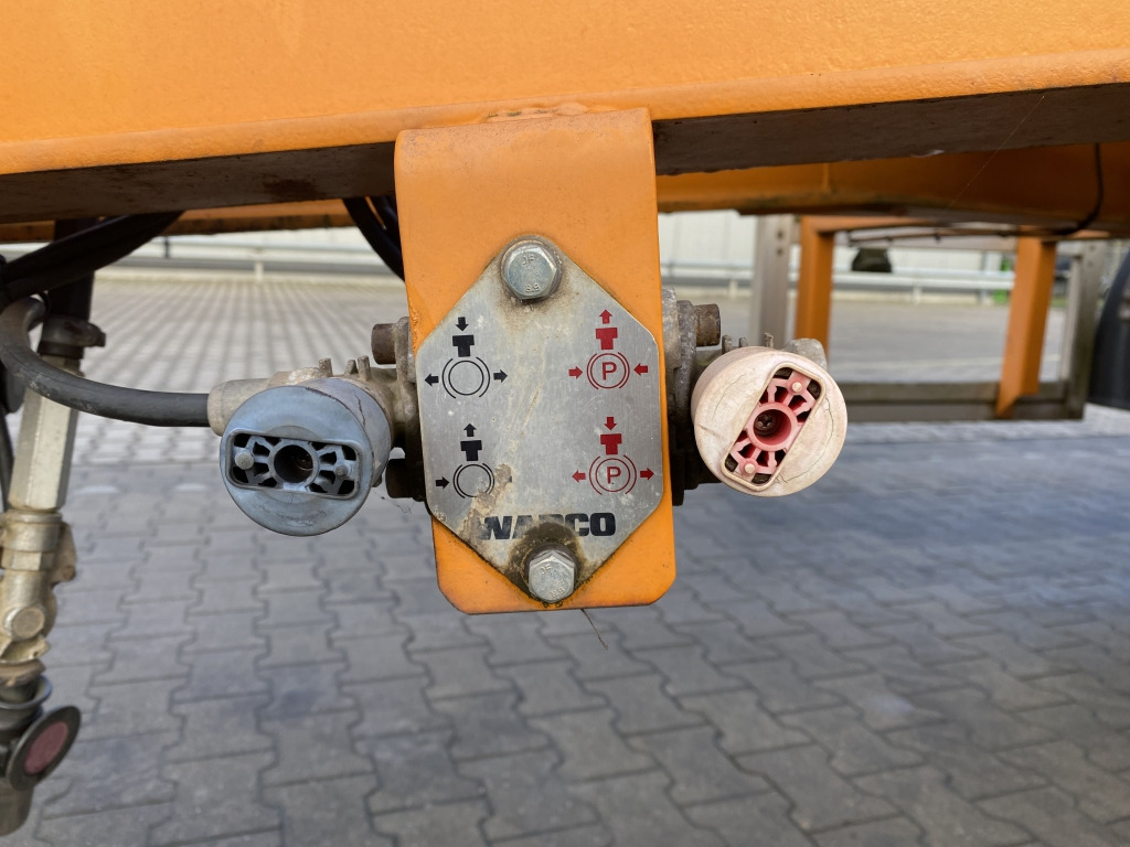 Open/ Plateau aanhangwagen Eggers ZX 18E / für Ballastgewichte