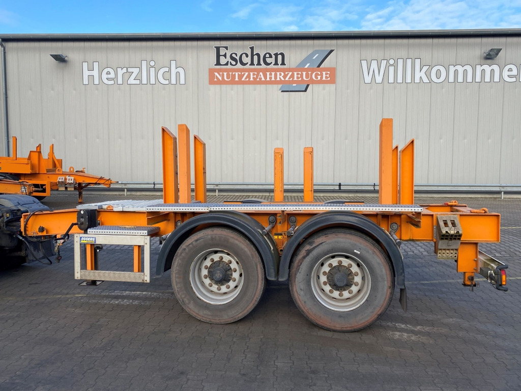Open/ Plateau aanhangwagen Eggers ZX 18E / für Ballastgewichte
