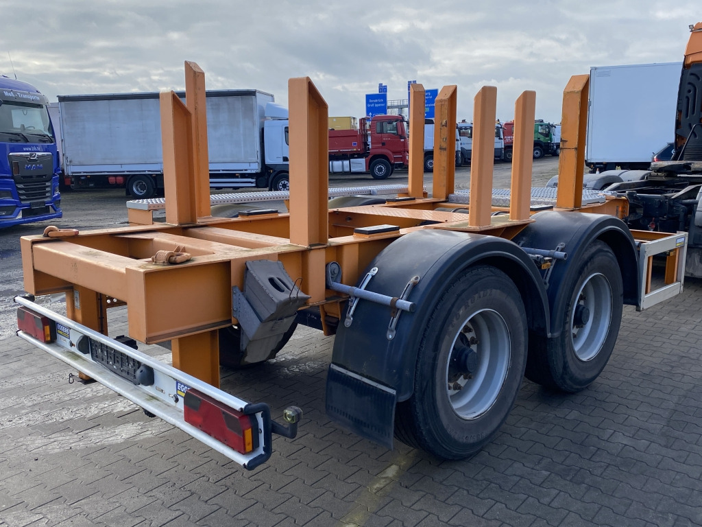 Open/ Plateau aanhangwagen Eggers ZX 18E / für Ballastgewichte
