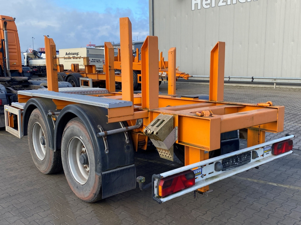 Open/ Plateau aanhangwagen Eggers ZX 18E / für Ballastgewichte