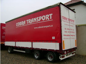 Fliegl DPS 240 J - open/ plateau aanhangwagen
