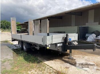 Open/ plateau aanhangwagen Fliegl Tandem Plattform Anhänger TPS