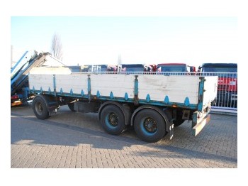 HFR 3 AXLE TRAILER - open/ plateau aanhangwagen
