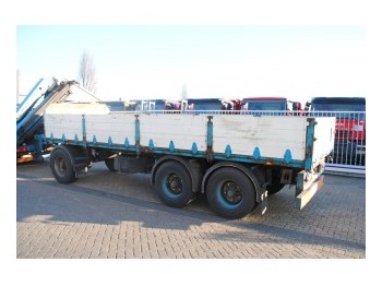 HFR 3 AXLE TRAILER - Open/ Plateau aanhangwagen