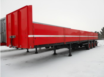 HRD 40 T. - Open/ Plateau aanhangwagen