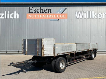 Open/ Plateau aanhangwagen Heuser|SAF-Achsen*6x Rungen*Zuggabel verstellbar 