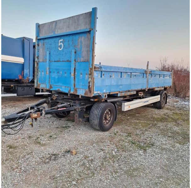 Open/ Plateau aanhangwagen Krone 6 x Jumbo Lafette m. Pritsche+Bordwände 1.18m Höh 6 x Jumbo Lafette m. Pritsche+Bordwände 1.18m Höhe!