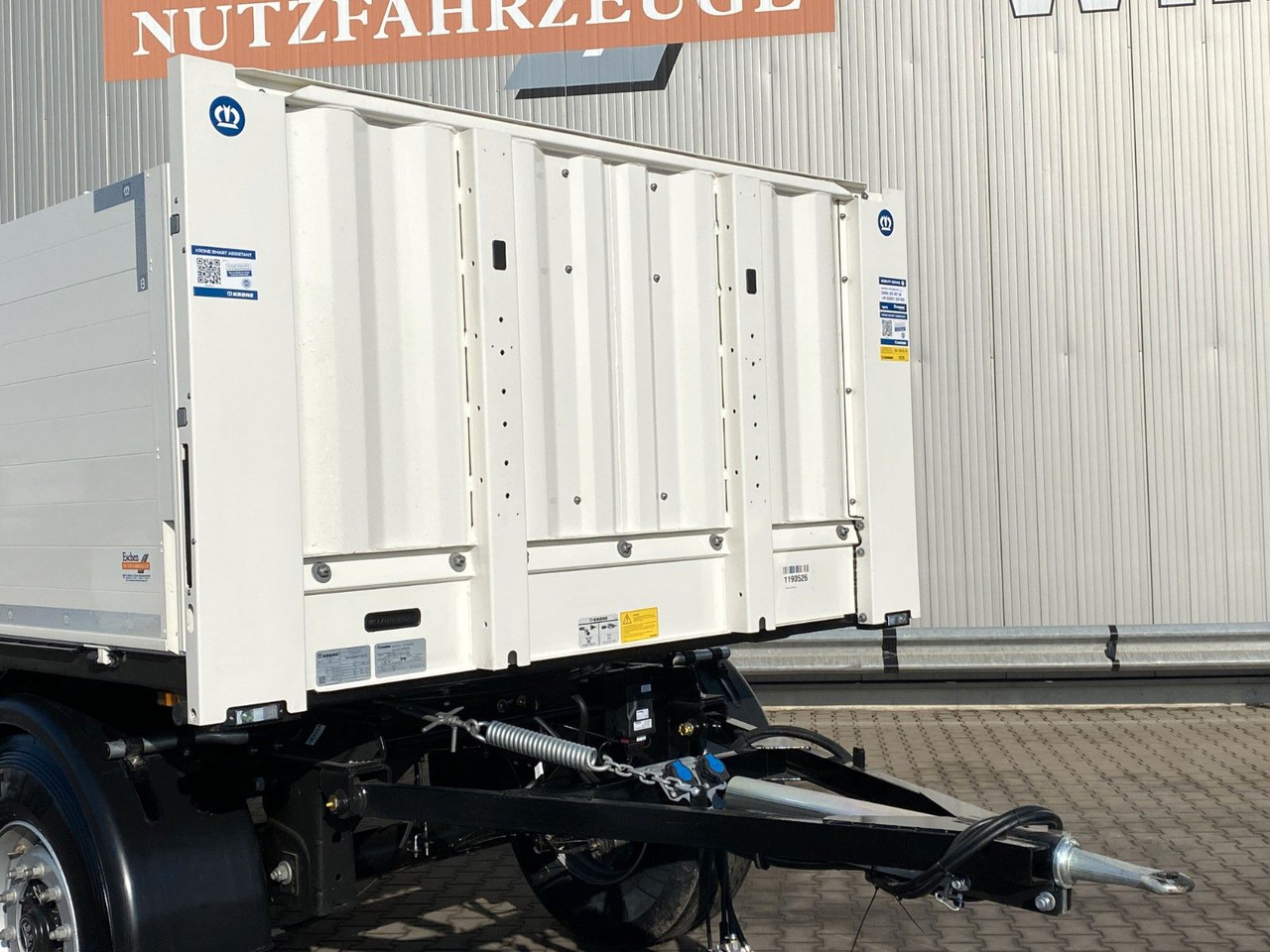 Open/ Plateau aanhangwagen Krone AZP 18*NEW*|Pritsche*6900mm Länge*BPW*Multi-Lock
