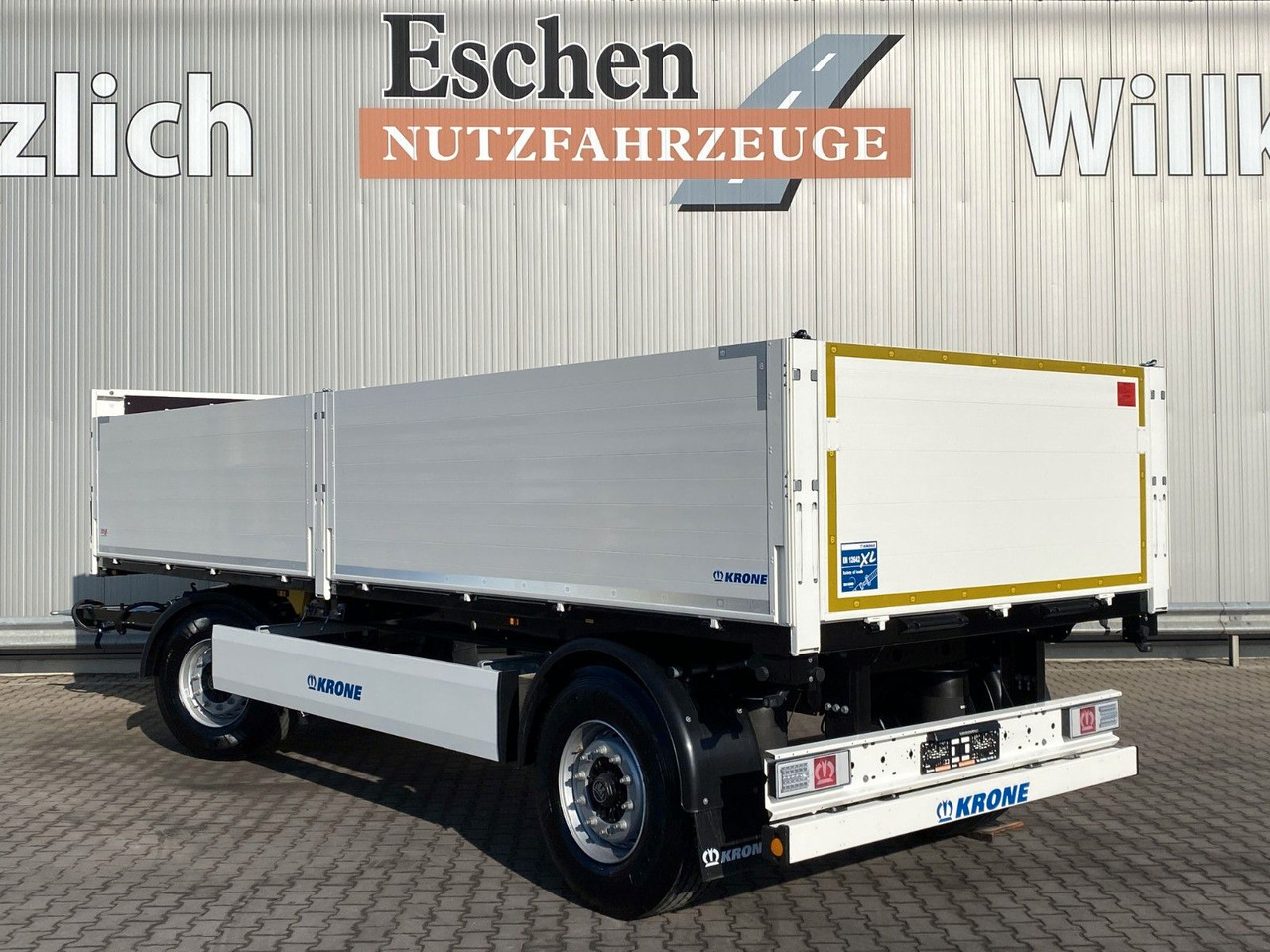 Open/ Plateau aanhangwagen Krone AZP 18*NEW*|Pritsche*6900mm Länge*BPW*Multi-Lock
