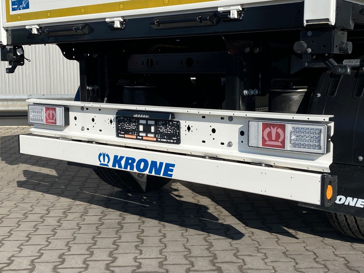 Open/ Plateau aanhangwagen Krone AZP 18*NEW*|Pritsche*6900mm Länge*BPW*Multi-Lock