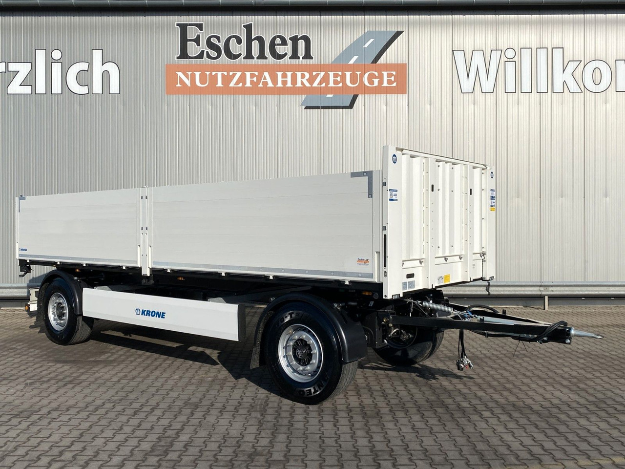 Open/ Plateau aanhangwagen Krone AZP 18*NEW*|Pritsche*6900mm Länge*BPW*Multi-Lock