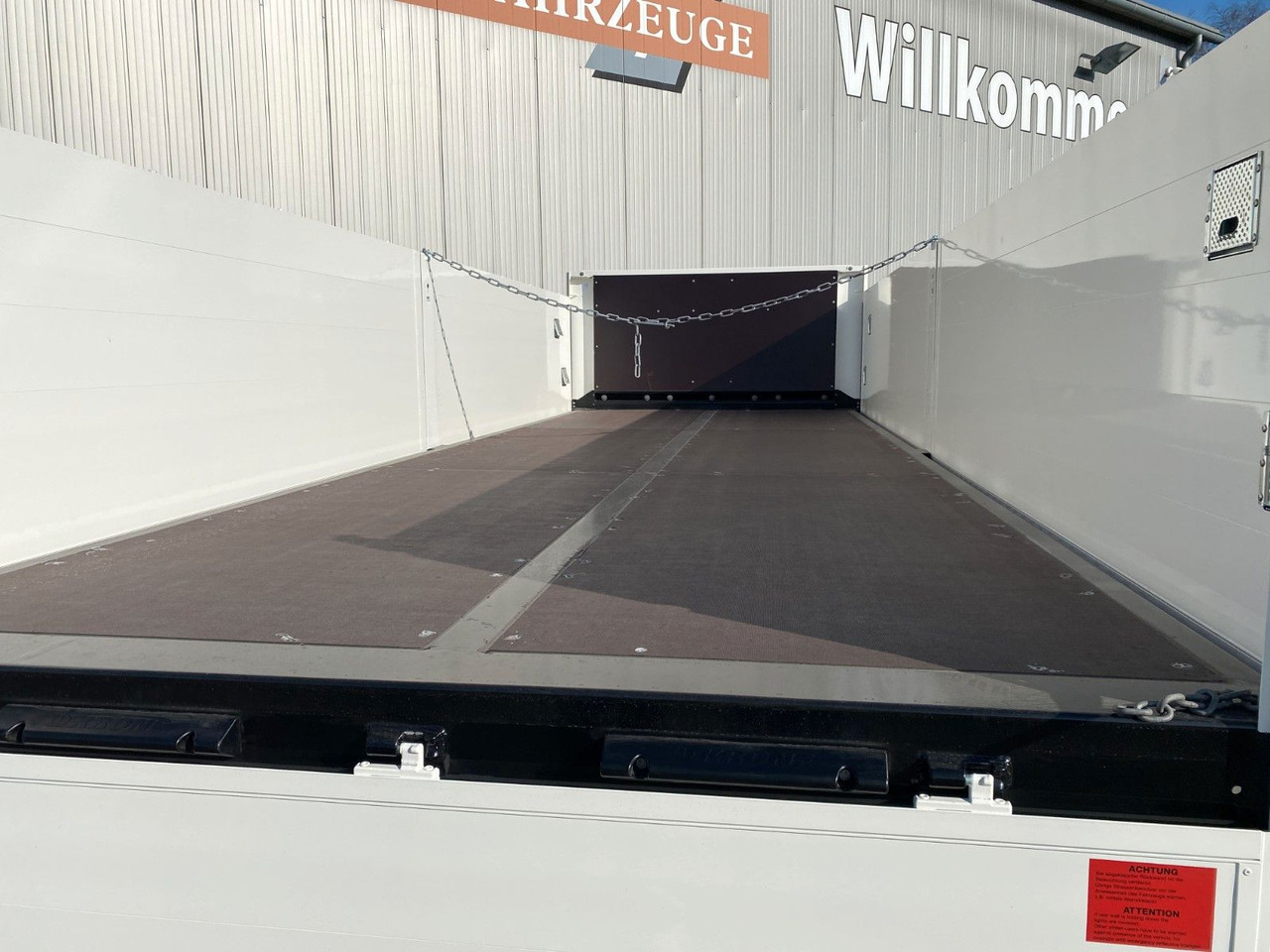 Open/ Plateau aanhangwagen Krone AZP 18*NEW*|Pritsche*7100mm Länge*BPW*Multi-Lock