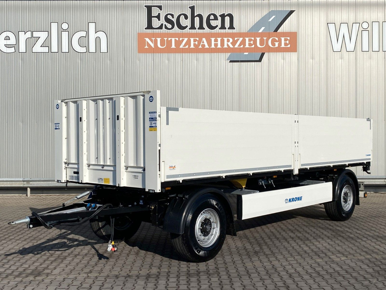 Open/ Plateau aanhangwagen Krone AZP 18*NEW*|Pritsche*7100mm Länge*BPW*Multi-Lock