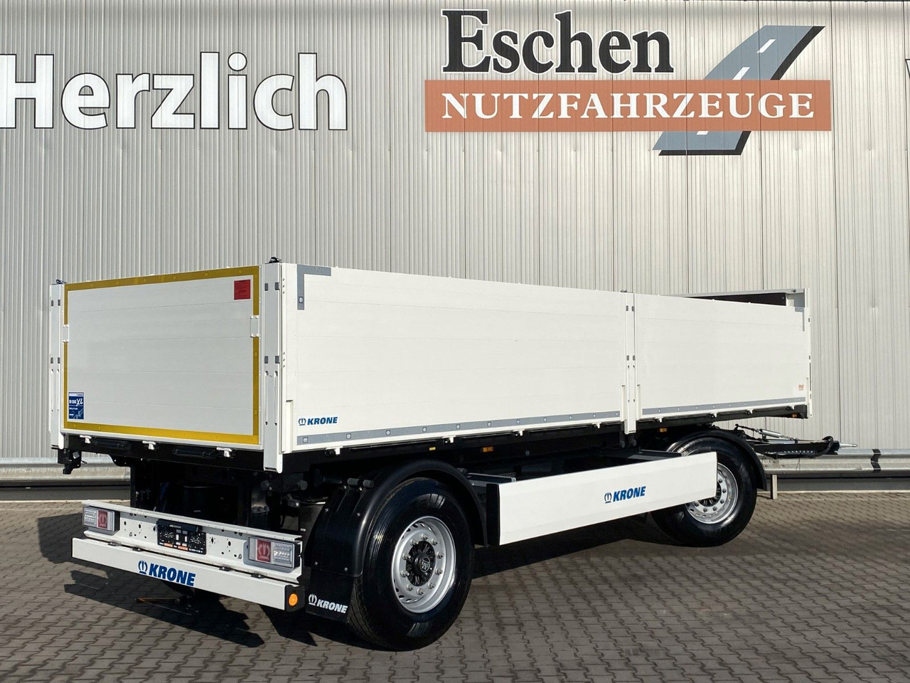 Open/ Plateau aanhangwagen Krone AZP 18*NEW*|Pritsche*7100mm Länge*BPW*Multi-Lock