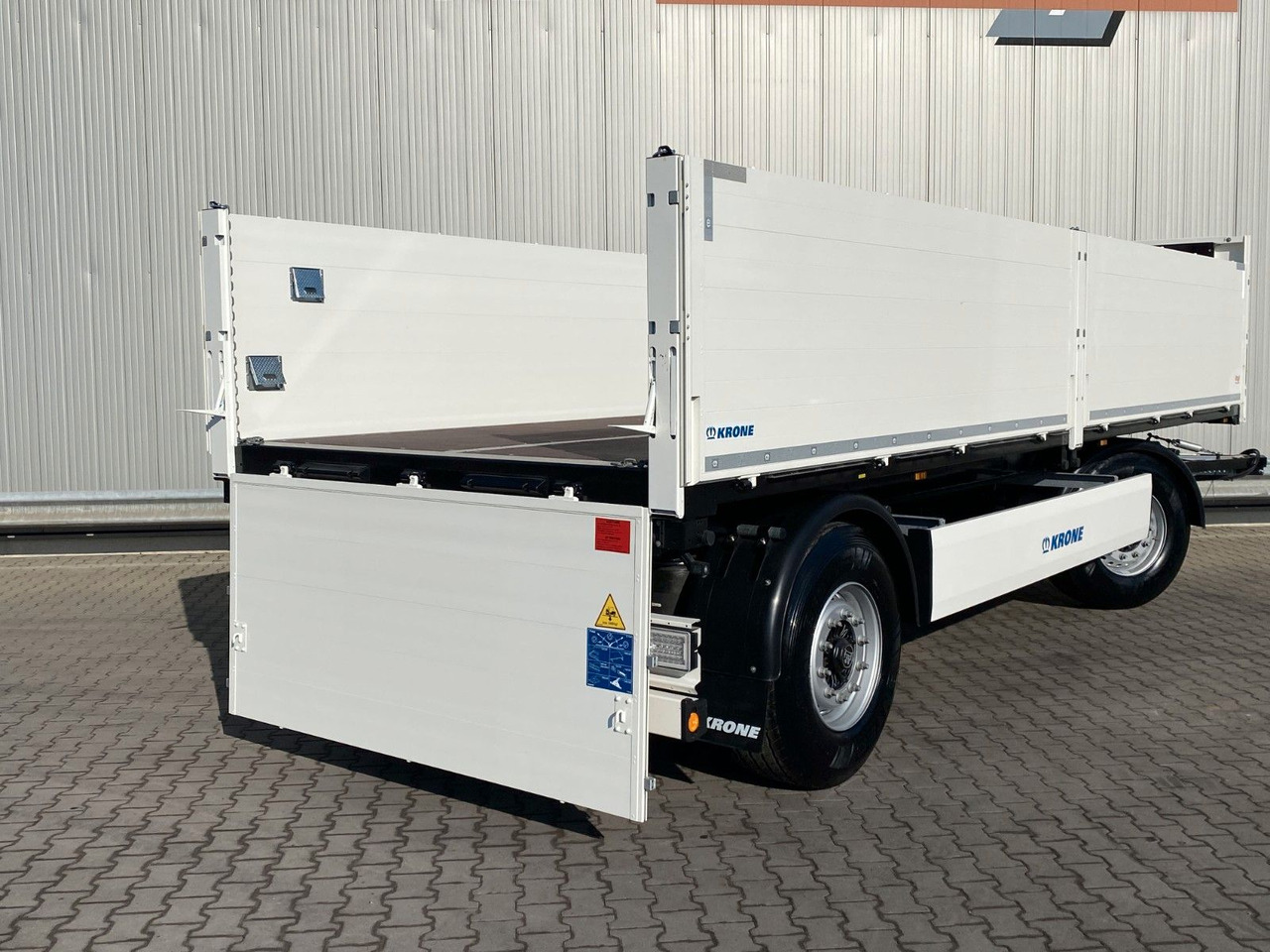 Open/ Plateau aanhangwagen Krone AZP 18*NEW*|Pritsche*7100mm Länge*BPW*Multi-Lock