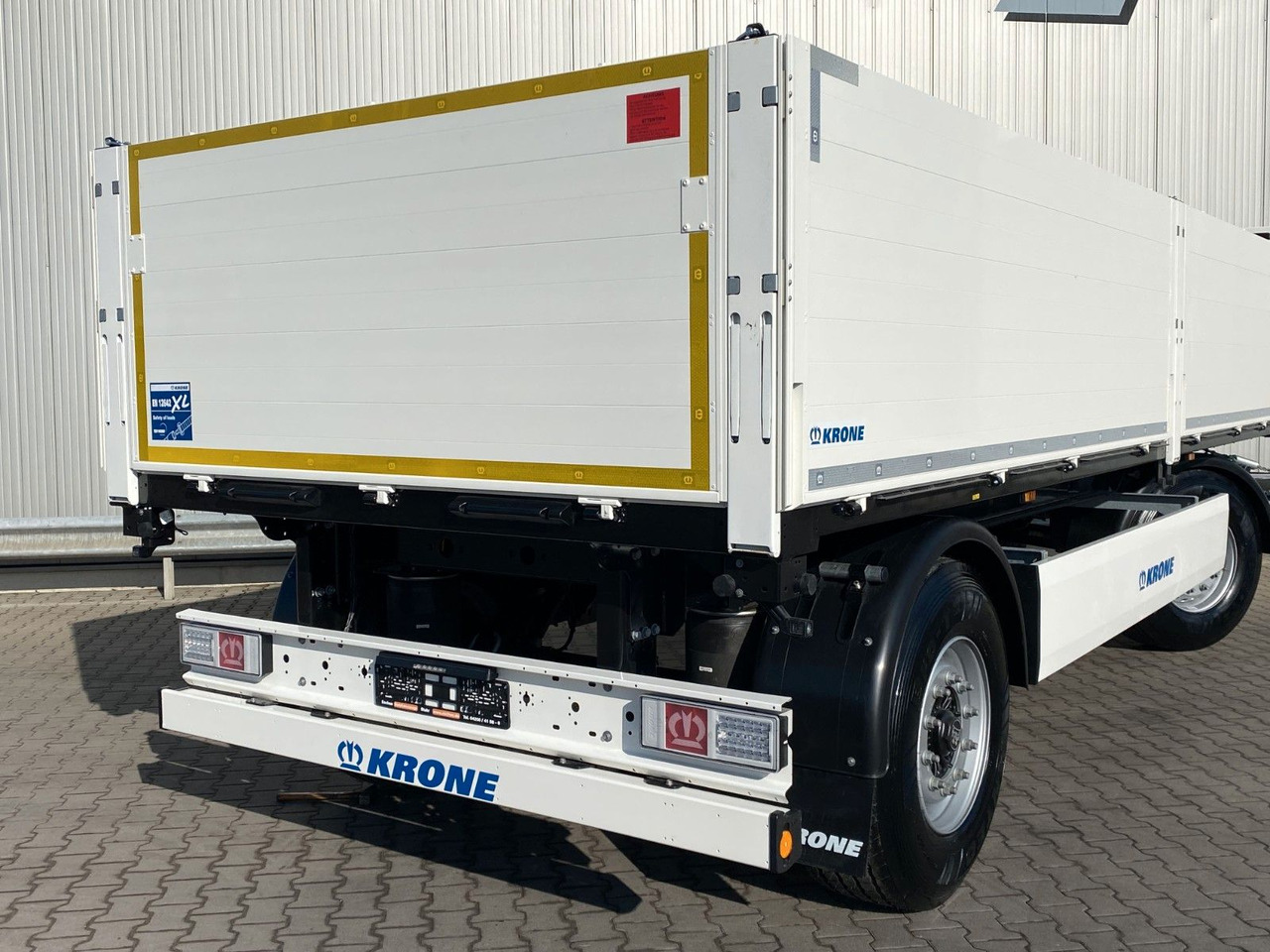 Open/ Plateau aanhangwagen Krone AZP 18*NEW*|Pritsche*7100mm Länge*BPW*Multi-Lock