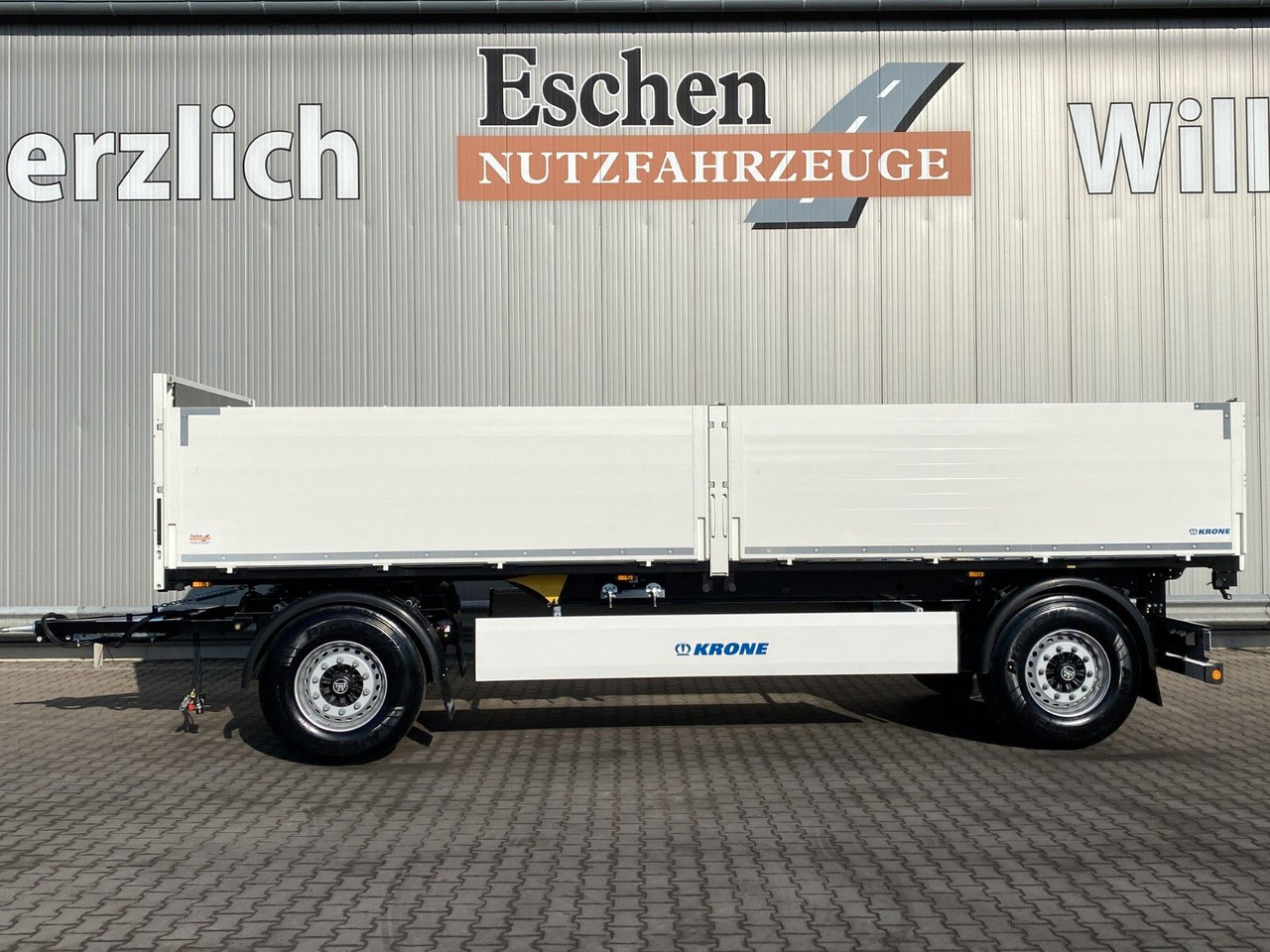 Open/ Plateau aanhangwagen Krone AZP 18*NEW*|Pritsche*7100mm Länge*BPW*Multi-Lock