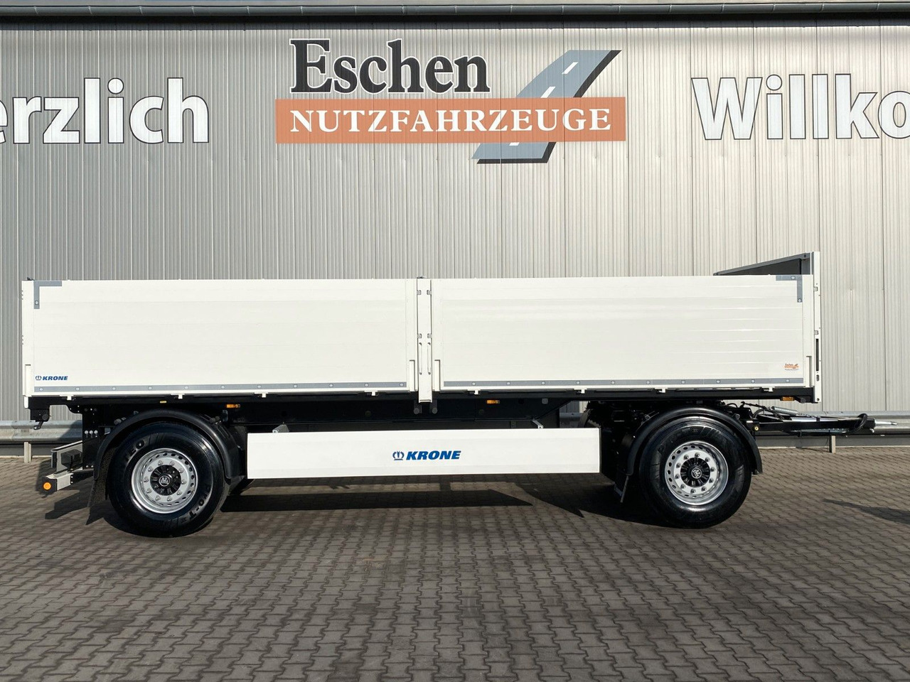 Open/ Plateau aanhangwagen Krone AZP 18*NEW*|Pritsche*7100mm Länge*BPW*Multi-Lock